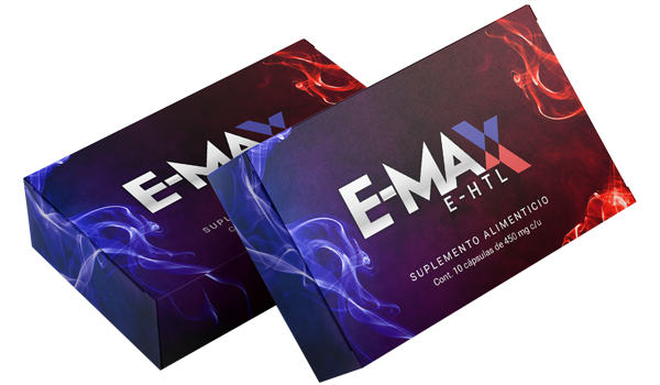E-MAX ayuda a aumentar niveles te energía y testosterona.