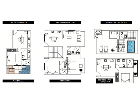 PIAF TULUM  TIPOGRÁFIA